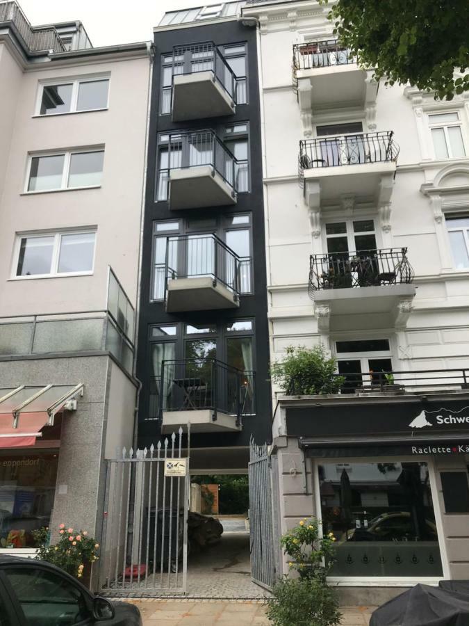 Apartmenthaus Hamburg Eppendorfer Weg Kültér fotó